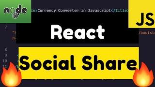 React.js react-social Component Library for Embedding Social Sharing Buttons Facebook+Twitter+Reddit