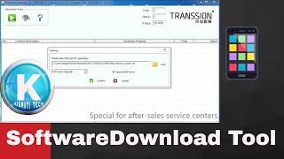 Software Download Tool Transsion Aftersale for flashing Mediatek MTK Device