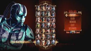 Mortal Kombat 9 Cyber Nightwolf EXPERT Arcade Ladder