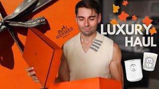 LUXURY UNBOXING: HERMES, RICK OWENS, Pangaia, Glossier | Designer Haul 2024