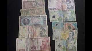 Beautiful ROMANIAN LEI Banknotes for Sale on www.nandicollector.com [VIDEO #13]