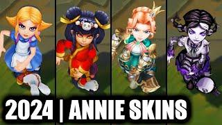 ALL ANNIE SKINS SPOTLIGHT 2024 | League of Legends