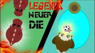 mope.io//pllexx h20//  Legends Never Die  //trying to play football on ice?!//