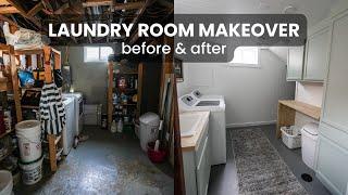 Incredible DIY Laundry Room Makeover