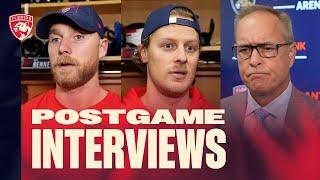 "Our compete level tonight just wasn’t there." | Bennett, Boqvist & Coach Postgame Reaction 10.22.24