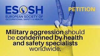 OHS Professionals against military aggression_Ukraine 2022