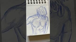 Drawing gojo || Jujutsukaisen character drawing || #animedrawing #anime #art