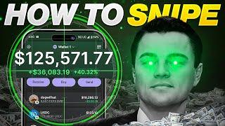 How to snipe Memecoins FAST [INSTANT PROFIT]