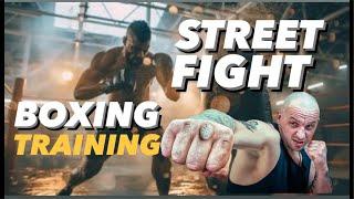 Street Fight / Boxing Training for Beginners.| Knockout Punch Training.