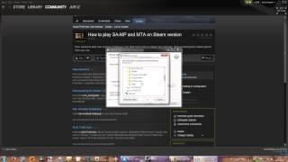 How to play SA-MP and MTA on Steam version