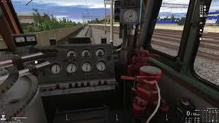 Trainz Railroad Simulator 2019. Launch of VL10 and start of movement to Trainz19