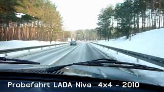 Lada Niva 4x4 Probefahrt - Das Abenteuer beginnt - 23.01.2010