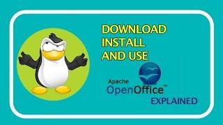 Apache Openoffice explained. Download, installation and use | video by TechyV