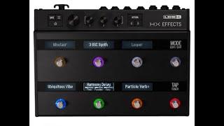 HX Effects Quick Set Up Guide