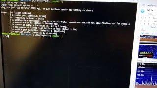 HB9FXQ SDRPlay -play_tcp- prototype on Raspberry PI