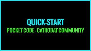 Pocket Code [Quick-Start] Die Catrobat Community | LD:J Games