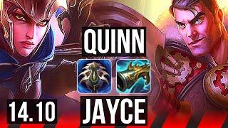 QUINN vs JAYCE (TOP) | 1600+ games, 7/2/4 | EUW Diamond | 14.10