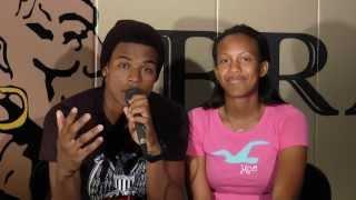 Trevor Jackson watches Gami-TV