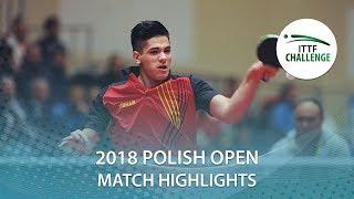 2018 Polish Open Highlights I Martin Allegro vs Yaroslav Zhmudenko (Pre)