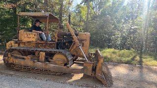 Detroit Diesel 2-71 Powered Dozer.  Allis Chalmers HD-5 2 stroke diesel