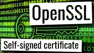 Openssl - How to create self signed certificate