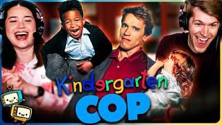 KINDERGARTEN COP (1990) Movie Reaction! | First Time Watch! | Arnold Schwarzenegger