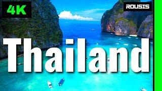 Thailand Phuket 4K Relaxation Film With Drone [Aerial View]