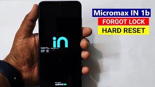 Micromax IN 1b : Hard Reset/ Forgot Password/ Screen Unlock 