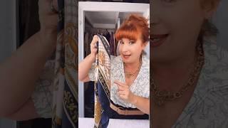The style hack to stop a scarf from slipping off your head #styletips #stylehacks #scarfhack #style