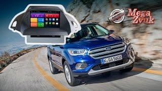 Ford Kuga 2 2016+ Обзор автомагнитолы MegaZvuk AD-8056 после установки