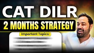 CAT Exam DILR Last 2 Months Strategy | Important Topics | CAT Exam Preparation #catexam #catdilr