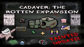 Обзор мода TBOI Repentance Cadaver: The Rotten Expansion Новый персонаж, предметы, брелок