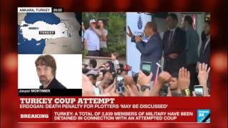 Turkey coup attempt: Erdogan announces purge, "emerge politically stronger, as a hero of democracy"