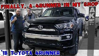 Really, the first 4Runner in the CAR WIZARD's shop. What could the 2018 possibly need?