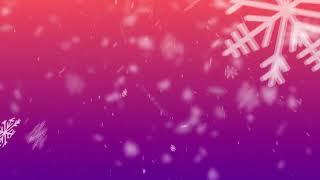White snow particles over colorful background animation in 4K (loop) | Unwind Free Stock Video