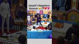 Junaid 's happiness Returns#humnakhan#tamasha3 #showbizworld