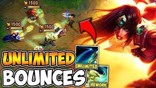 SIVIR GOT A FULL REWORK AND IT'S BROKEN! (UNLIMITED BOUNCES ON W) - League of Legends