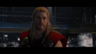 Avengers:  Age of Ultron  - Vision lifts Thor's Hammer Scene HD