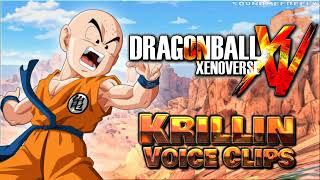 All Krillin Voice Clips • Dragon Ball Xenoverse • All Voice Lines • 2015
