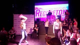 Reggaeton Moscow Fest. Battle 1x1. 1/4 final. Ksenia Motion vs. BoomShiva (win)