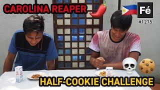 Carolina Reaper Cookie Challenge - Two Samyang X2 Pinoys Bite the Dust | #1275