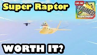 IS THE NEW SUPER RAPTOR JET WORTH THE ROBUX IN MILITARY TYCOON?