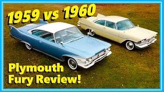 Deep Dive & Drive! 1959 vs 1960 Plymouth Furies: Road-Going Rocketships from the Space-Age!