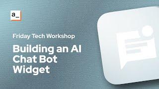 Building An AI Chat Bot Widget To Use With Any API 