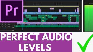 How To Balance audio level in Premiere Pro (Tutorial)