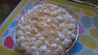 Toasted Coconut Cream Pie!  Noreen's Kitchen