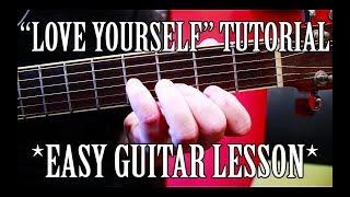 How to Play "Love Yourself (Interlude)" by XXXTentacion on Guitar *EASIEST WAY*