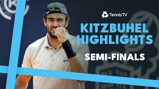 Berrettini Takes On Hanfmann; Gaston vs Diaz Acosta | Kitzbuhel 2024 Semi-Final Highlights