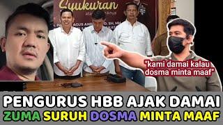 Pengurus HBB Akhirnya Minta Damai. Bang Zuma Tidak Mau Damai Sebelum Dosma Sijabat Minta Maaf