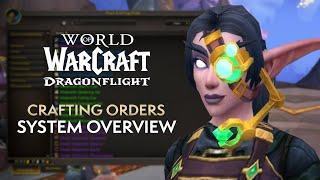 Crafting Order System - Complete Overview | Dragonflight Beta